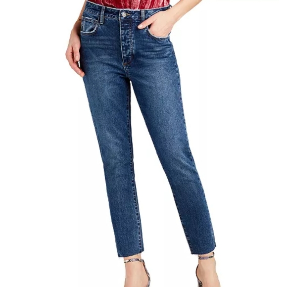 Sam Edelman The Stiletto Straight High Rise Ankle Jeans  - Picture 1 of 14